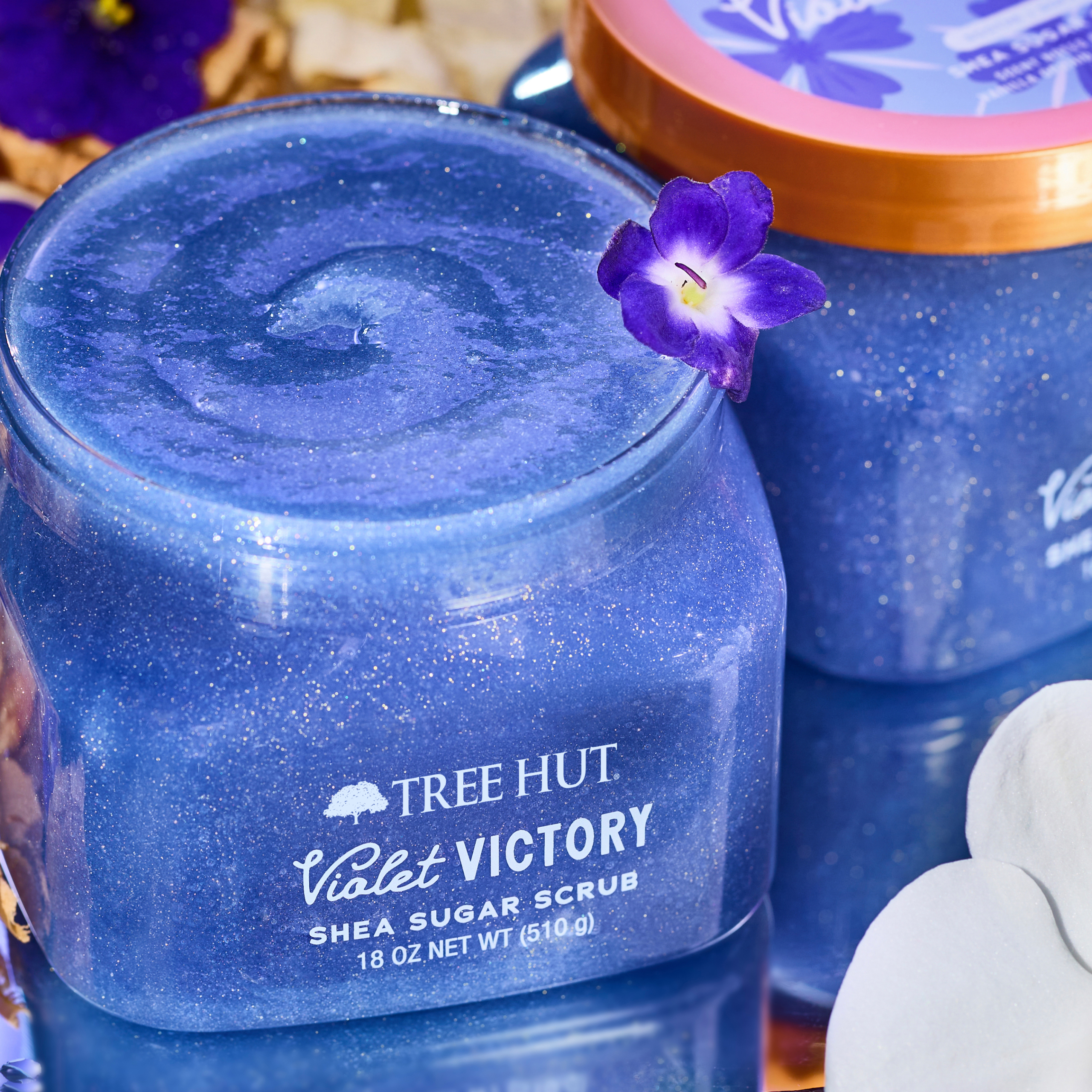 Violet Victory Shea Sugar Scrub - Image 2