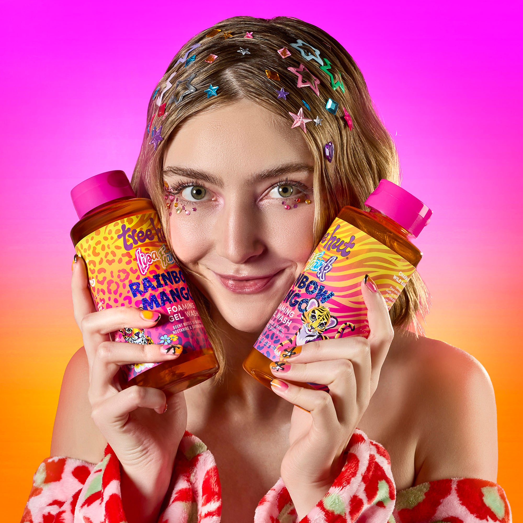 Lisa Frank x Tree Hut Rainbow Mango Foaming Gel Wash - Image 6