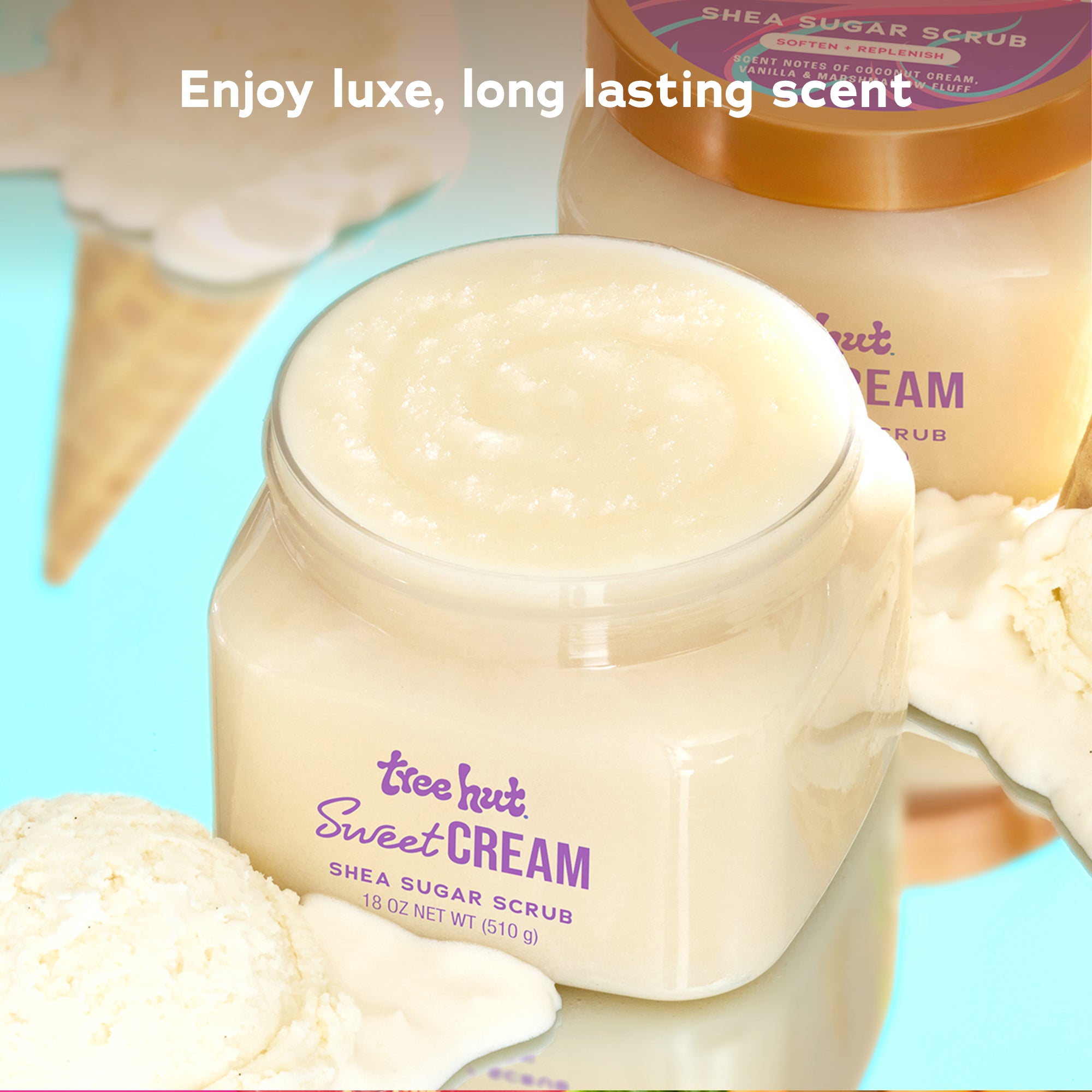 Sweet Cream Shea Sugar Scrub - Image 2