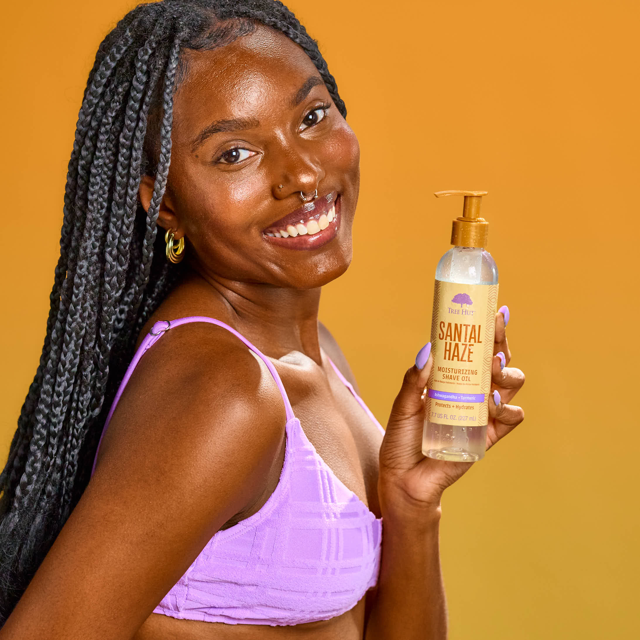 Santal Haze Moisturizing Shave Oil - Image 2