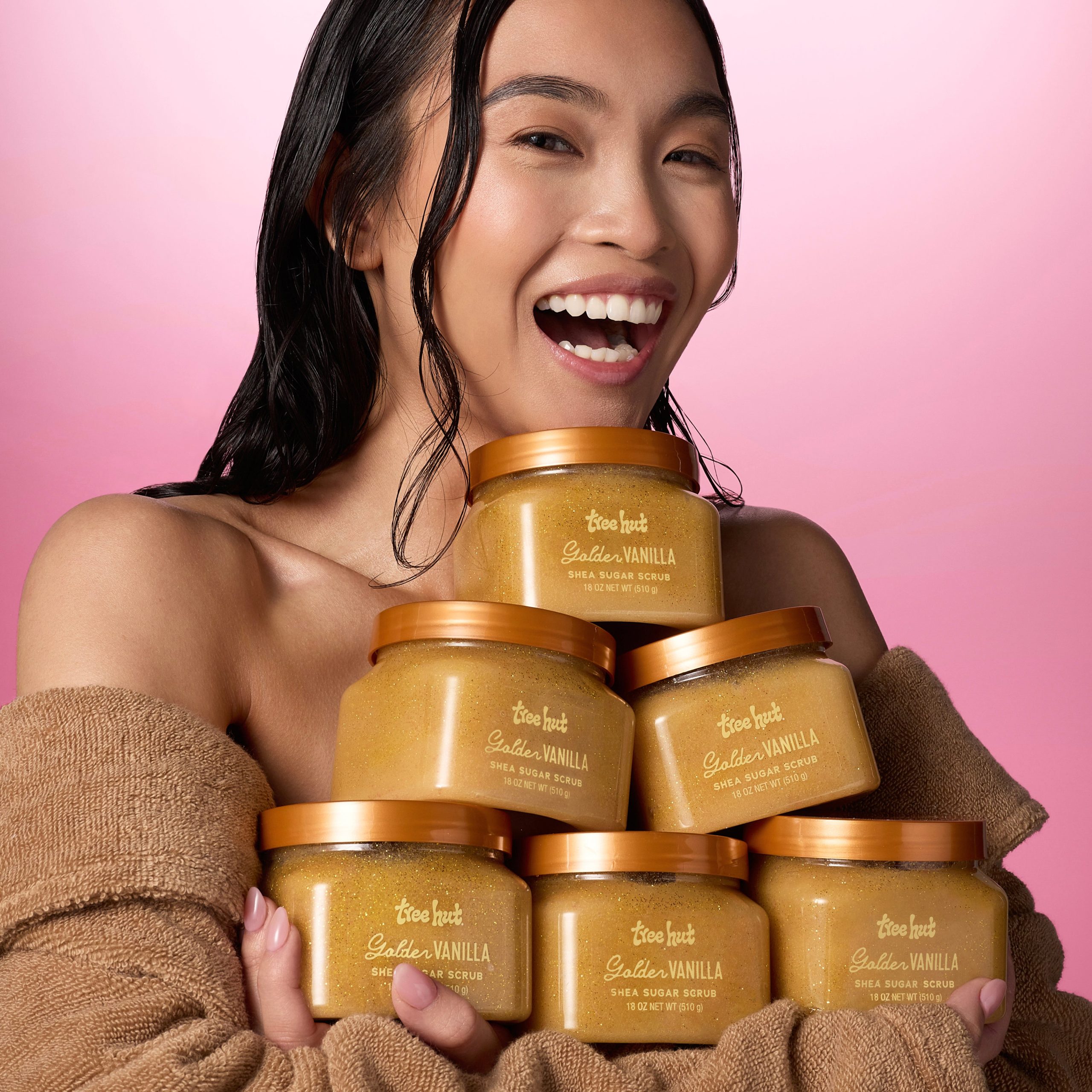Golden Vanilla Shea Sugar Scrub - Image 2